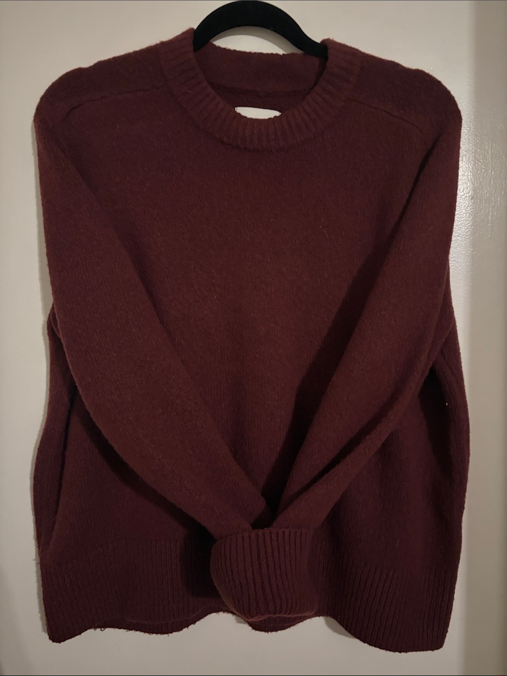 Abercrombie & Fitch Women's Crewneck Sweater - Wine